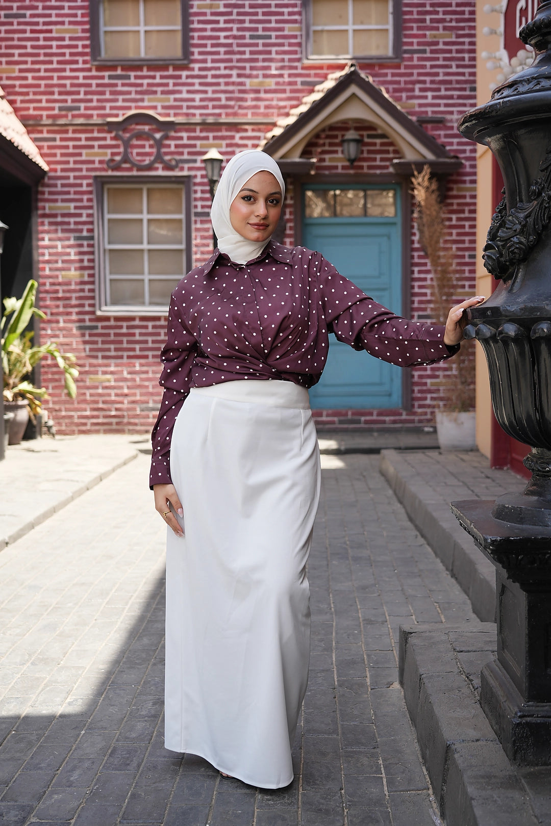 Element white skirt