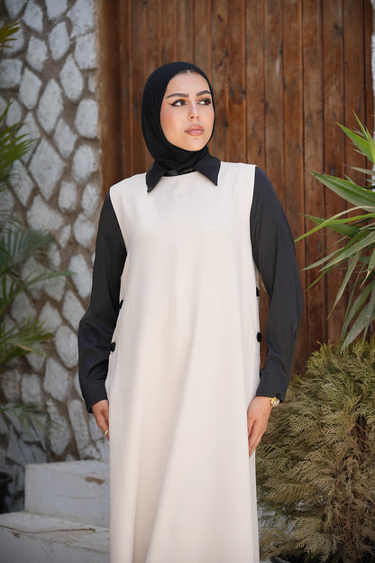 Frame camel dress