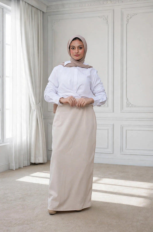 Breathable white cotton Shirt